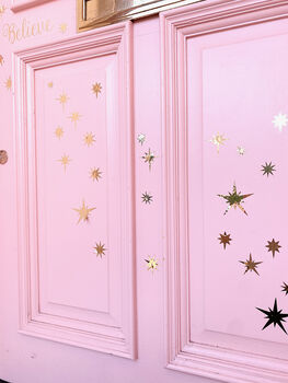 Cluster Star Christmas Door/Wall Stickers, 3 of 7