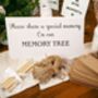 Funeral Memorial Tree, Memorial Ideas, LED Tree, Cards, thumbnail 4 of 7