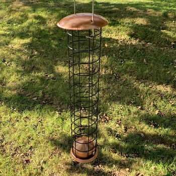 Deluxe Bird Feeding Station With Four Large Feeders, 5 of 10