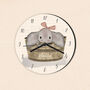 Elephant Nursery Clock, thumbnail 1 of 4