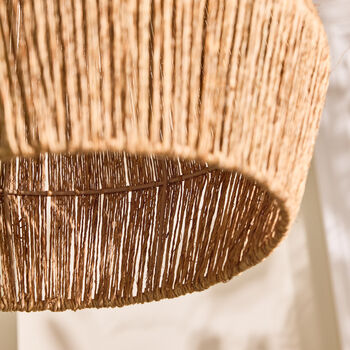 Adleigh Jute Pendant Easy Fit Ceiling Shade, 4 of 4