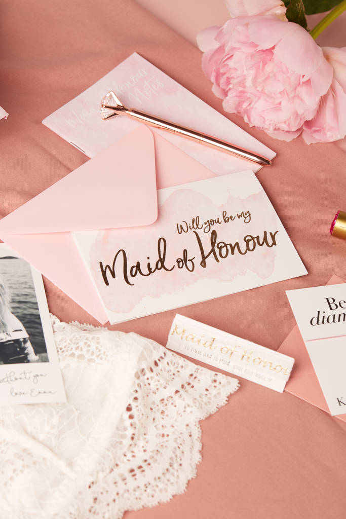 Will You Be My Maid Of Honour Personalised Gift Set By Team Hen Will You Be My Maid Of Honour Personalised Gift Set