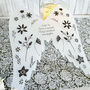 Personalised Memorial Angel Wings With Ribbon Loss Of Loved One, thumbnail 2 of 6