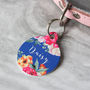 Rose Bouquet Pet ID Tag, thumbnail 1 of 6