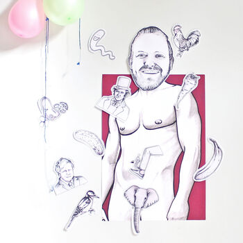 Personalised Pin The Willy Hen Do Game, 6 of 9