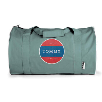 Personalised Authentic Design Kids Duffle Bag, 6 of 8