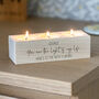 Personalised Candle Holder Gift Light Of My Life, thumbnail 4 of 5