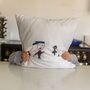 Wedding Day Cushion With A Child's Drawing, thumbnail 4 of 7