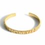 Personalised Custom Word Cuff Bracelet, thumbnail 2 of 6