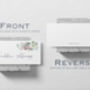 Wedding Place Cards With Winter Florals, thumbnail 3 of 3