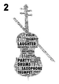 Cello Or Guitar Personalised Print, 3 of 5