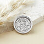 80th Birthday 1946 Sixpence Keepsake Coin Token, thumbnail 2 of 9