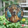 Great Dane Stained Glass Effect Suncatcher, thumbnail 2 of 3