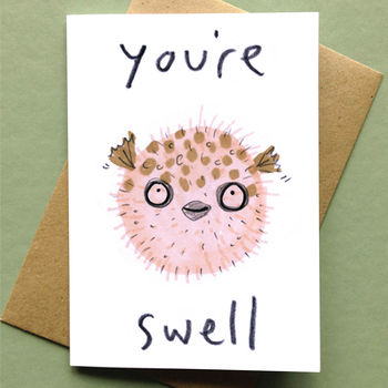 You're Swell Valentines Card, 2 of 2