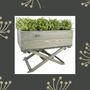 Wooden Planter On A Foldable Stand, thumbnail 2 of 3