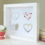 Personalised Ruby Anniversary Four Hearts, thumbnail 2 of 7