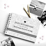 Personalised 50th Birthday Monochrome Guest Book, thumbnail 3 of 11