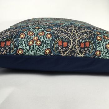 William Morris Blackthorn Cushion Cover In Indigo, 3 of 6