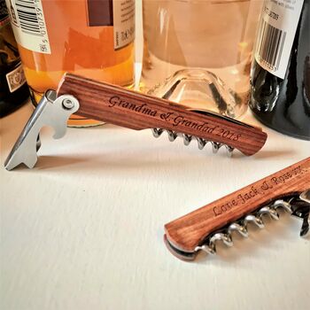 Personalised Classic Wine Bottle Openers, 2 of 6