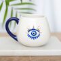 Lucky All Seeing Eye Rounded Mug, thumbnail 1 of 5