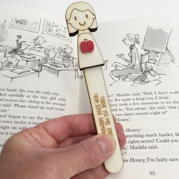 Personalised Teacher Bookmark And Card, 2 of 7