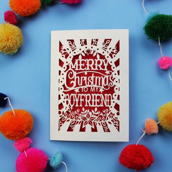 Boyfriend Christmas Card, 3 of 6