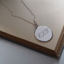 Triple Initial Necklace In Silver, thumbnail 1 of 3