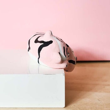 Tiger 'Shelf Sitter' Pink, 7 of 8