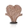 Handcrafted Love Marble Sculpture, Rose Marble Colour, thumbnail 2 of 2
