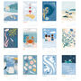 2025 Coastal Illustrated Mini Wall Calendar, thumbnail 5 of 6