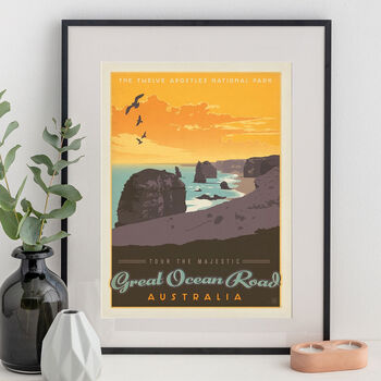Australia's 'Great Ocean Road' Travel Print, 4 of 8