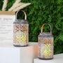 Set Of Two Candle Holders With Flameless LED Candles, thumbnail 3 of 5