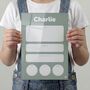 Personalised Olive First Day Sign, thumbnail 5 of 5
