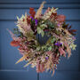 Christmas Wreath With Heather And Grasses, thumbnail 4 of 4
