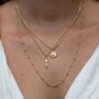 Star Charm Necklace, Sterling Silver Or Gold Plated, thumbnail 5 of 12