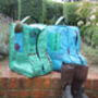 Recycled Welly Boot Bag, thumbnail 3 of 7