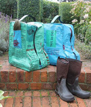Recycled Welly Boot Bag, 3 of 7