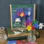 Beginner's Bright Mini Vase Of Flowers Craft Kit, thumbnail 2 of 4