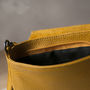 Leather Colourful Saddlebag Handbag, thumbnail 4 of 8