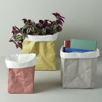 Multi Purpose Washable Paper Bag, 2 of 11
