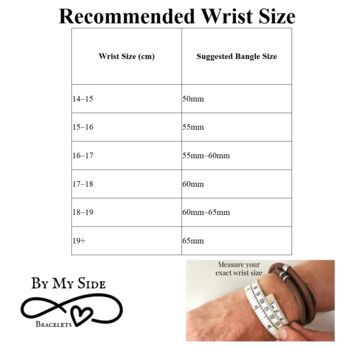 Personalised Memorial Bangle Ashes Urn Bracelet, 11 of 12