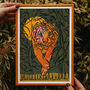 Tiger In The Jungle Art Print, thumbnail 1 of 5