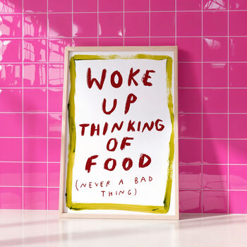 Woke Up Thinking Of Food, 2 of 5