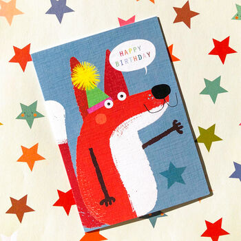 Happy Birthday Fox Card, 3 of 5