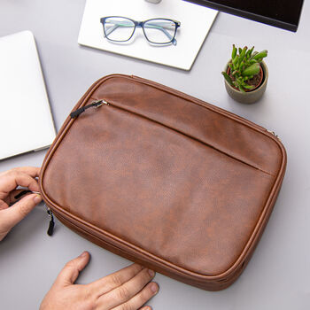 Faux Leather Travel Organiser Case, 2 of 7