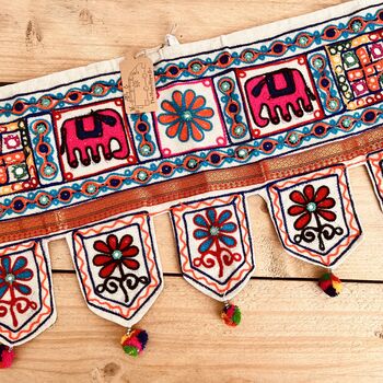 Traditional Indian Toran Hanging Door Decor, 5 of 12