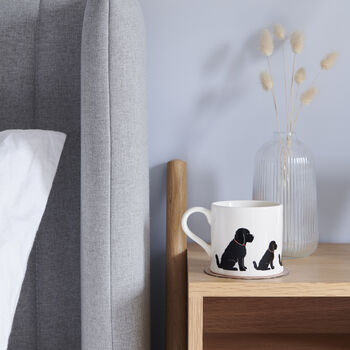 Black Cockapoo / Labradoodle Teabag Dish, 5 of 10