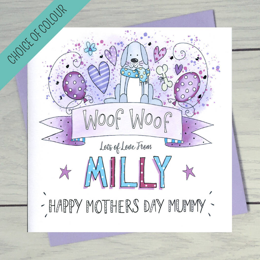 From The Dog Mothers Day Card, 1 of 5