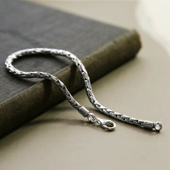 Sterling Silver Rope Bracelet, 2 of 6