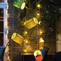 Solar Paper Lantern String Lights, thumbnail 3 of 3